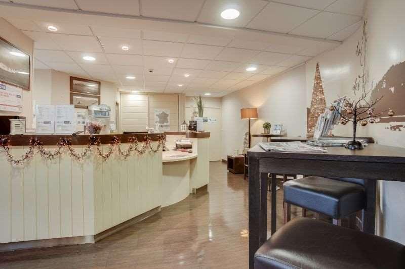 Brit Hotel De La Cote Des Havres Lessay Interior photo
